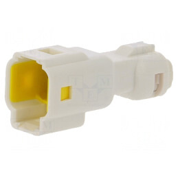 Conector Cablu-Cablu Alb IP67 E-Seal Tată Mufă | Electronic-mag.ro | Componente Electronice