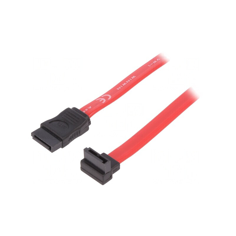 Cablu SATA 500mm Roșu Mufă Dreaptă și Mufă în Unghi | Electronic-mag.ro | Componente Electronice Cablu SATA 500mm Roșu Mufă Dreaptă și Mufă în Unghi | Electronic-mag.ro | Componente Electronice