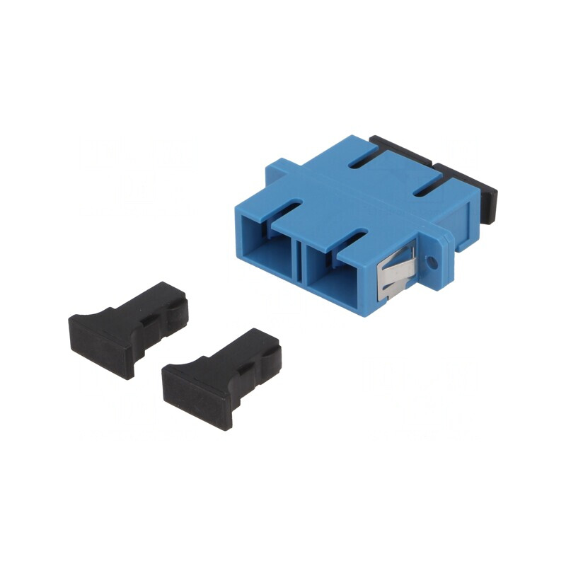 Conector Fibră Optică Duplex Monomod Mamă | Electronic-mag.ro | Componente Electronice
