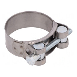Colier cu șurub 22mm oțel cromat AISI 430 | Electronic-mag.ro | Componente Electronice