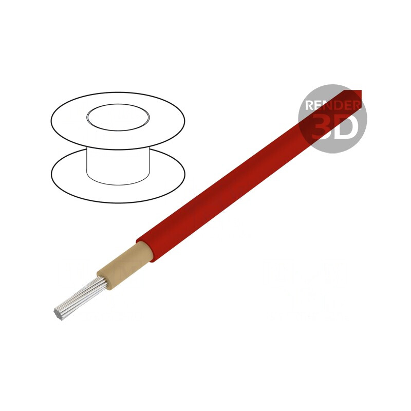 Cablu Solar ROȘU 4mm2 EN50618 | Electronic-mag.ro | Componente Electronice