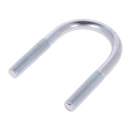 Bridă tip "U" oțel zinc 32mm x 35mm | Electronic-mag.ro | Componente Electronice