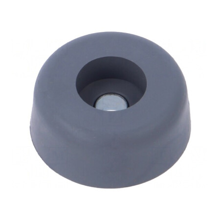 Picioruş cu înşurubare gri 11,1mm Ø27mm Ø5,1mm | Electronic-mag.ro | Componente Electronice