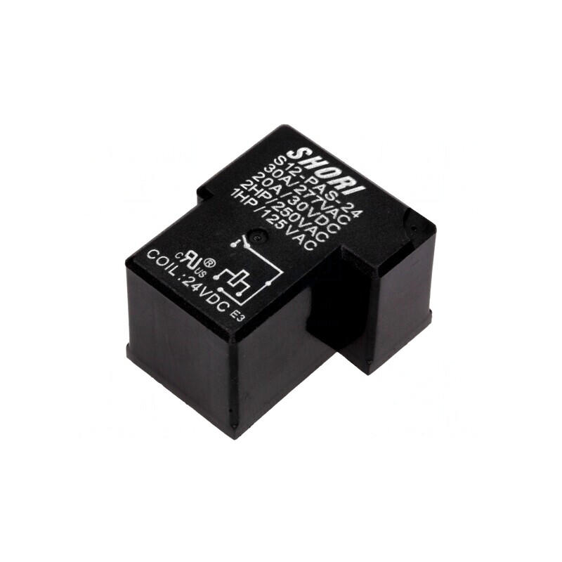 Releu Electromagnetic SPST-NO 24VDC pentru PCB Serie S12 | Electronic-mag.ro | Componente Electronice