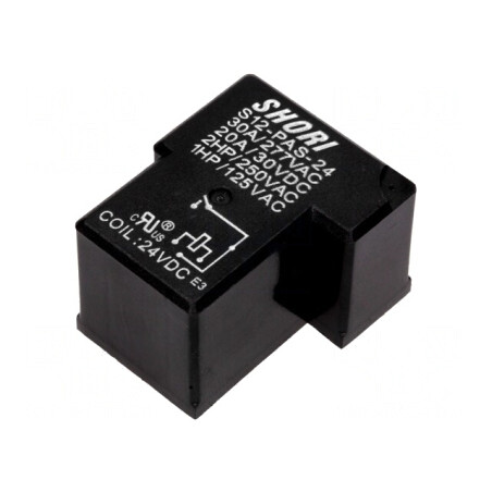 Releu Electromagnetic SPST-NO 24VDC pentru PCB Serie S12 | Electronic-mag.ro | Componente Electronice