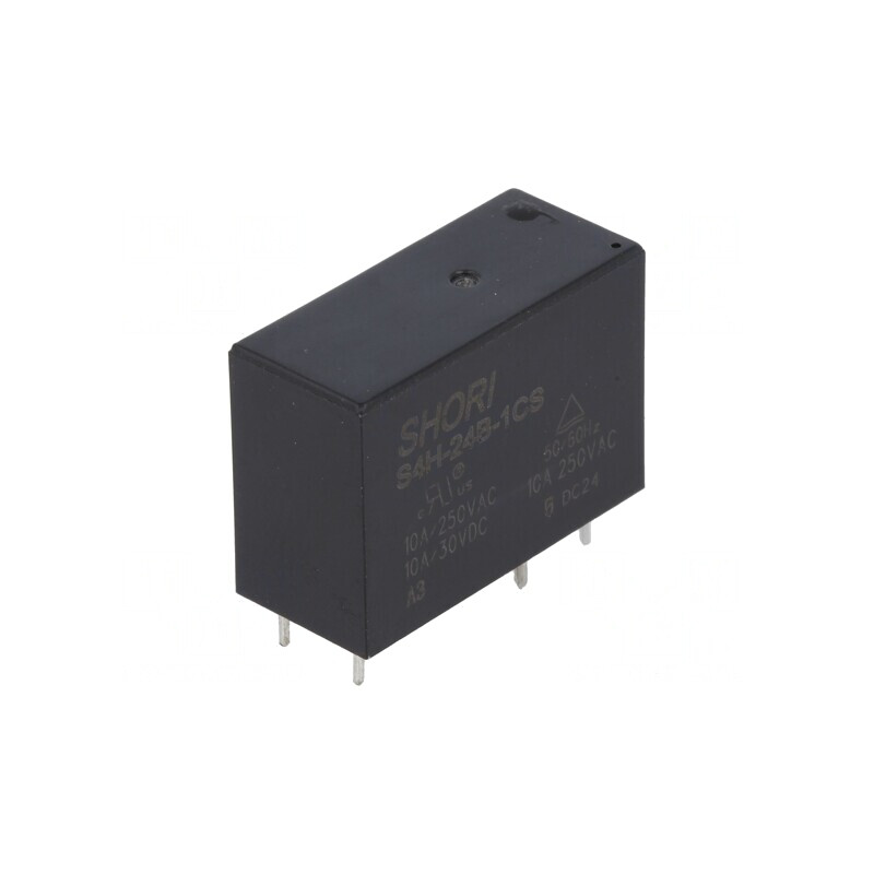 Releu Electromagnetic SPDT 24VDC 10A | Electronic-mag.ro | Componente Electronice