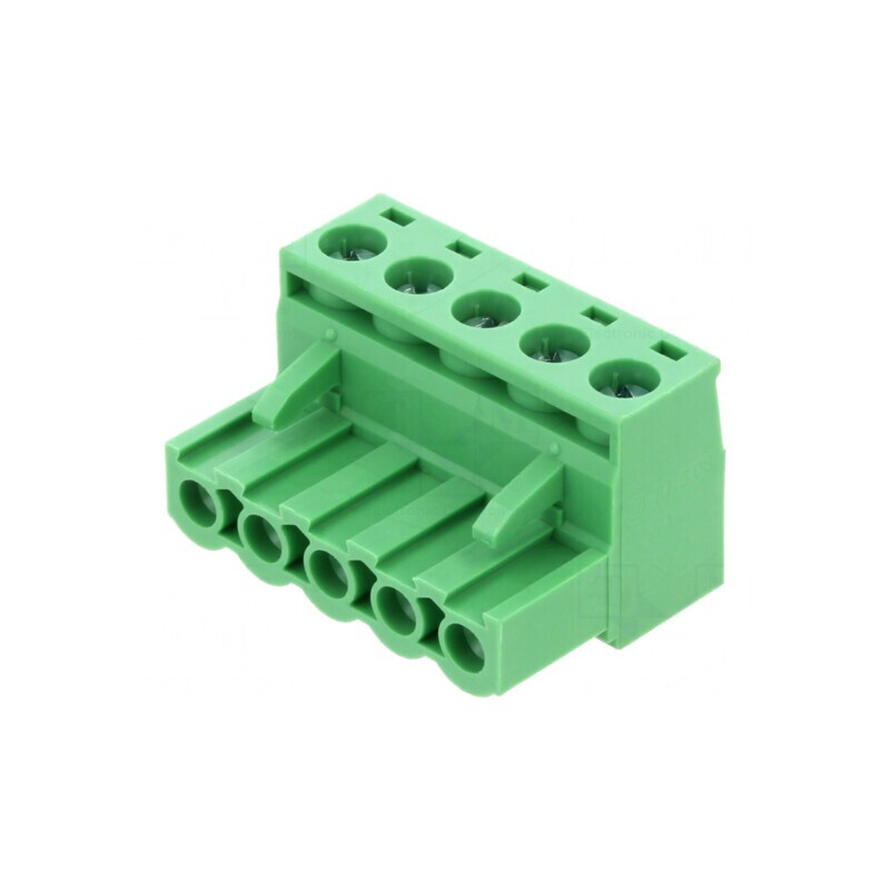 Regletă Conexiuni Deconectabilă 5 Piste 5,08mm Dreaptă | Electronic-mag.ro | Componente Electronice