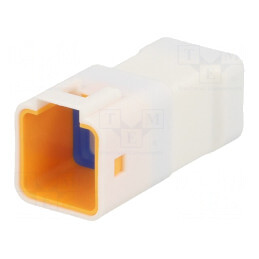 Conector JWPF tată mufă PIN 8 IPX7 3A | Electronic-mag.ro | Componente Electronice