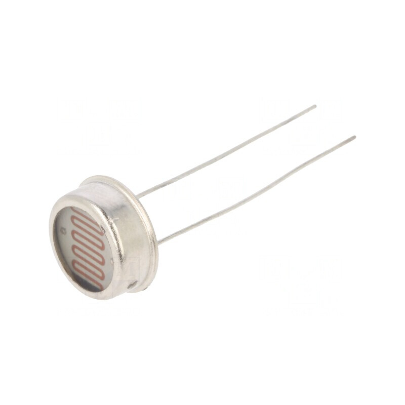 Fotorezistor THT 250mW 140-300kΩ 560nm 12mm | Electronic-mag.ro | Componente Electronice