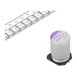 Condensator Polimeric 68uF 50V SMD | Electronic-mag.ro | Componente Electronice
