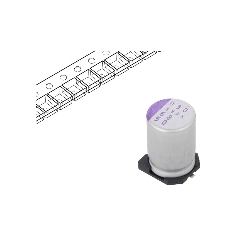 Condensator Polimeric 68uF 50V SMD | Electronic-mag.ro | Componente Electronice