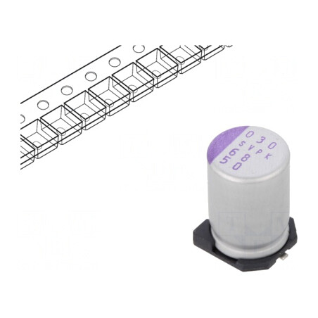 Condensator Polimeric 68uF 50V SMD | Electronic-mag.ro | Componente Electronice