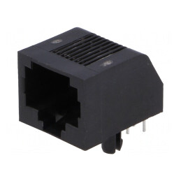 Soclu RJ45 8P8C pentru PCB THT | Electronic-mag.ro | Componente Electronice
