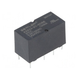 Releu electromagnetic DPDT 3VDC 2A PCB | Electronic-mag.ro | Componente Electronice