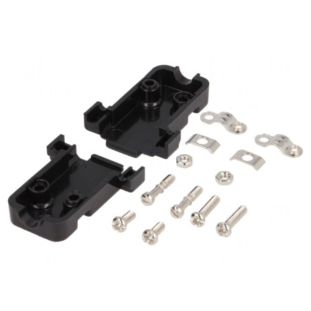 Carcasă pentru conectori D-Sub 9pin și D-Sub HD 15pin | Electronic-mag.ro | Componente Electronice