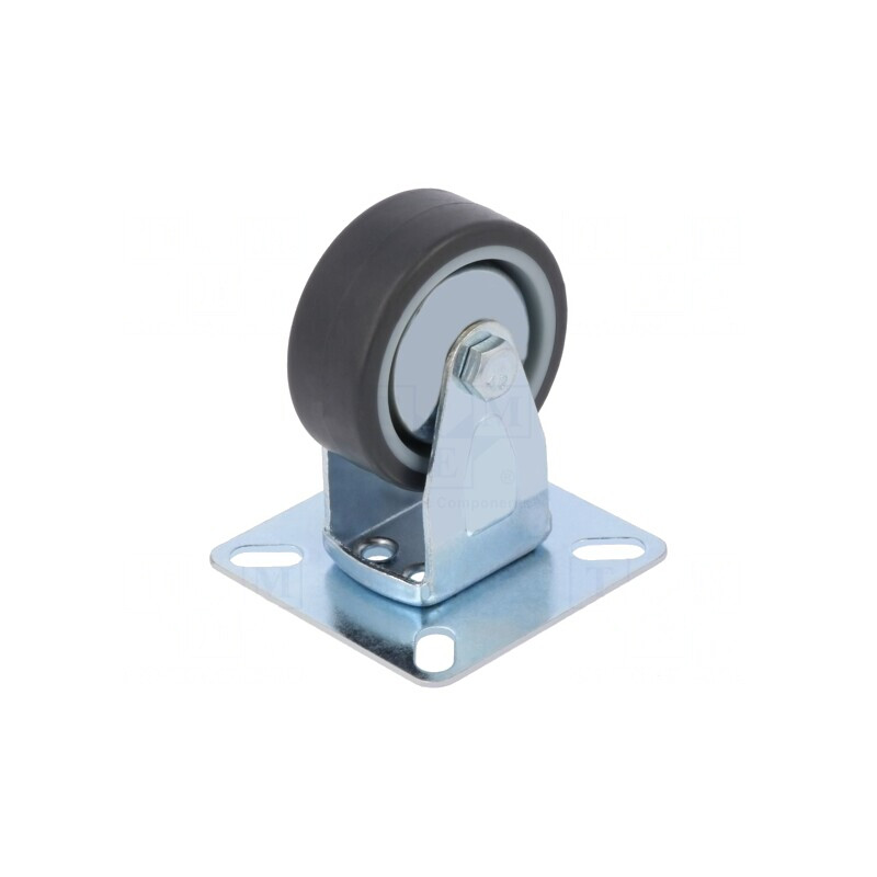Roată de transport rigidă 50mm 40kg | Electronic-mag.ro | Componente Electronice Roată de transport rigidă 50mm 40kg | Electronic-mag.ro | Componente Electronice