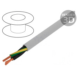Cablu ÖLFLEX CLASSIC 110 3G1mm2 Gri Neecranat 300V/500V | Electronic-mag.ro | Componente Electronice