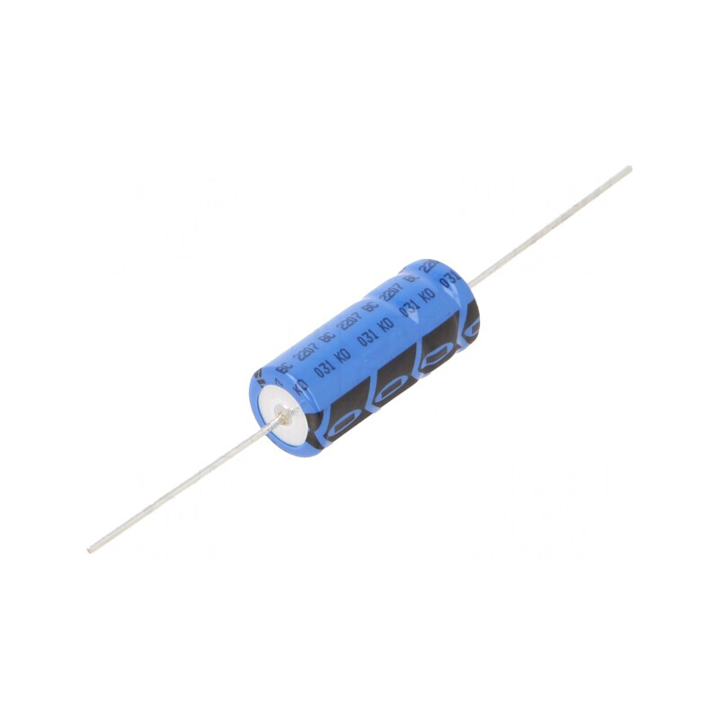 Condensator Electrolitic THT 100uF 63V 10x25mm | Electronic-mag.ro | Componente Electronice