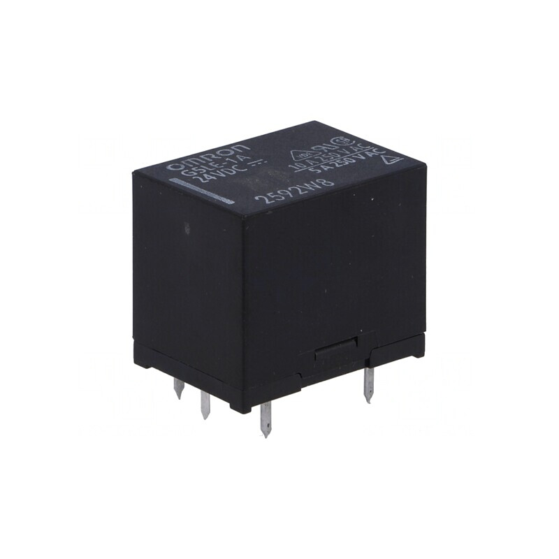 Releu electromagnetic 24VDC 10A PCB | Electronic-mag.ro | Componente Electronice