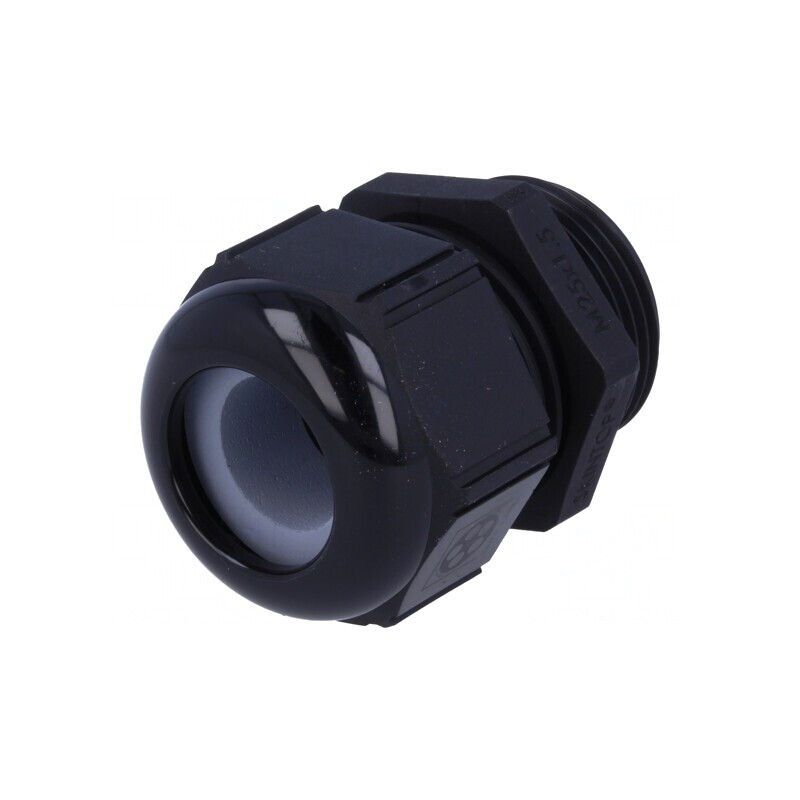 Garnitură Etanșare M25 Poliamidă Neagră IP68/IP69K | Electronic-mag.ro | Componente Electronice