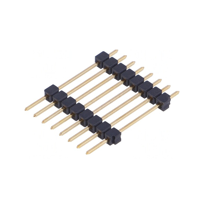 Conector pini 8 pini 2.54mm aurit THT | Electronic-mag.ro | Componente Electronice