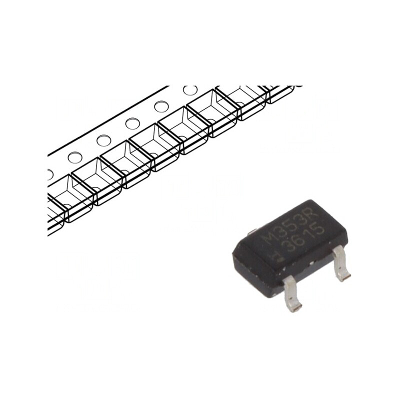 Senzor Câmp Magnetic 3-24VDC SOT23 | Electronic-mag.ro | Componente Electronice