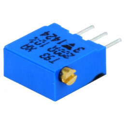Potentiometru Multitura 500Ω 500mW THT ±10% T93XA | Electronic-mag.ro | Componente Electronice