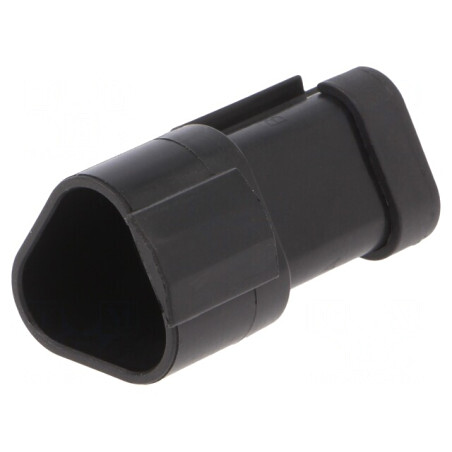 Conector Cablu-Cablu PX0 Tată PIN 3 Negru | Electronic-mag.ro | Componente Electronice