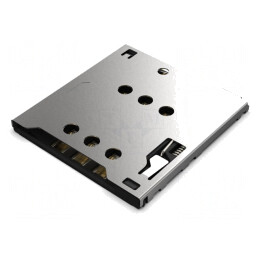 Conector Micro SIM Push-Pull SMT Aurit | Electronic-mag.ro | Componente Electronice