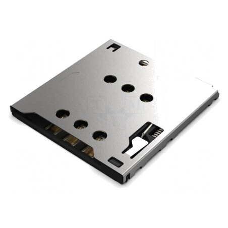 Conector Micro SIM Push-Pull SMT Aurit | Electronic-mag.ro | Componente Electronice