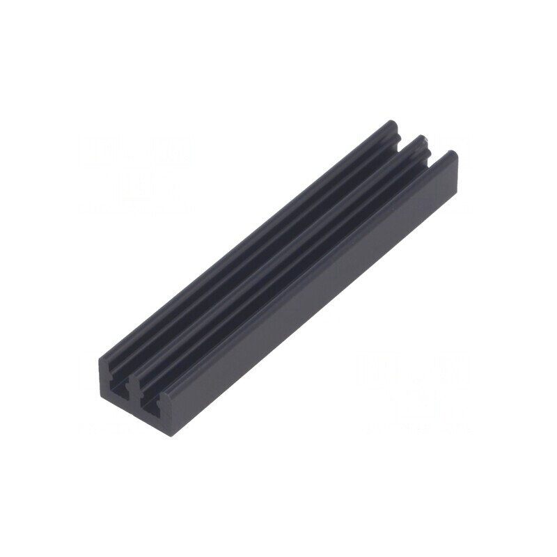 Radiator cu Aripioare Negru 50x10x6mm | Electronic-mag.ro | Componente Electronice