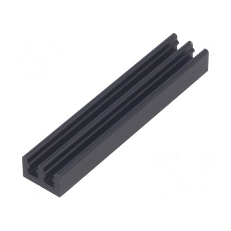 Radiator cu Aripioare Negru 50x10x6mm | Electronic-mag.ro | Componente Electronice