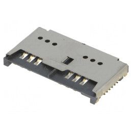 Conector pentru Carduri SIM Duale SMT | Electronic-mag.ro | Componente Electronice