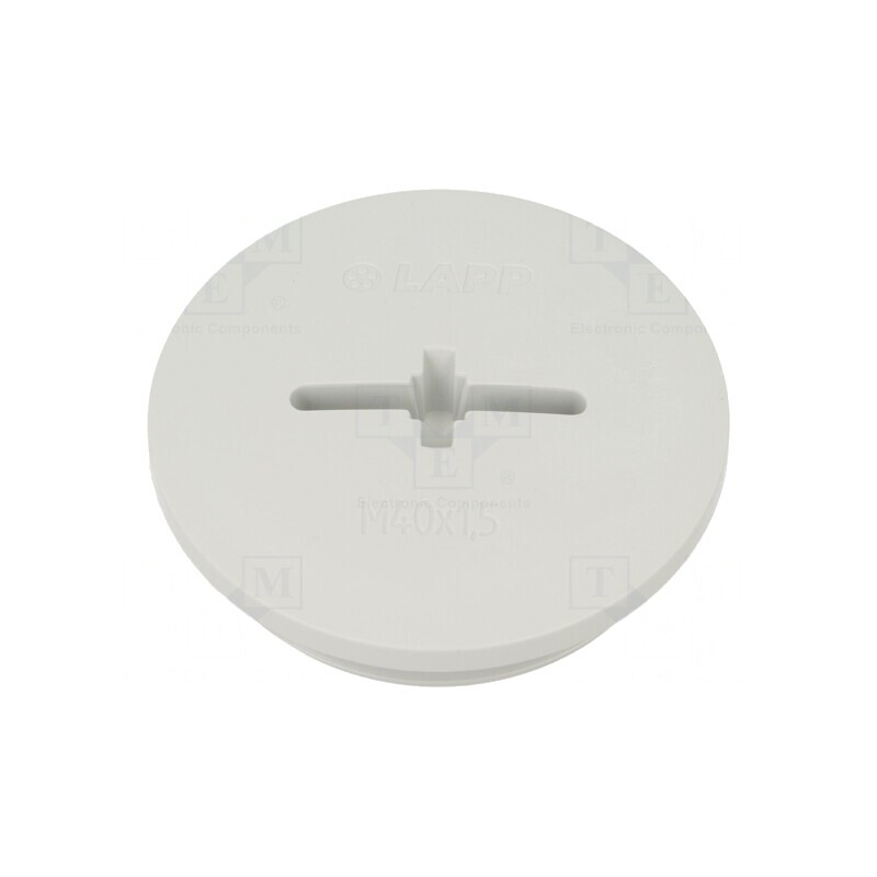 Capac de protecție poliamidă IP68 8mm gri deschis | Electronic-mag.ro | Componente Electronice