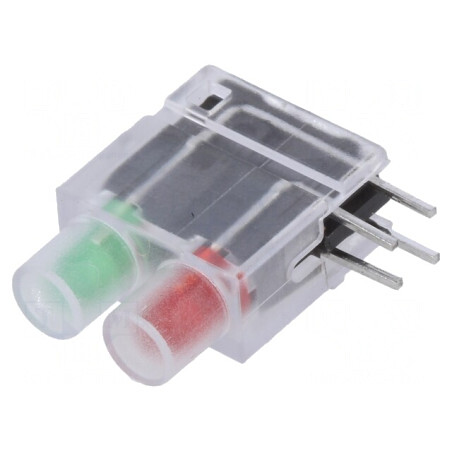 LED Verde/Roșu 3,9mm 20mA 2-2,2V | Electronic-mag.ro | Componente Electronice