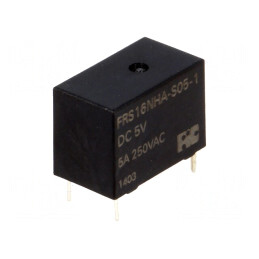 Releu Electromagnetic SPST-NO 5V 5A PCB | Electronic-mag.ro | Componente Electronice