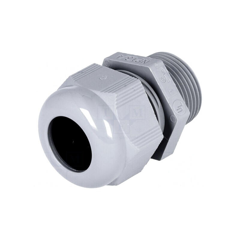 Garnitură de etanșare poliamidă gri NPT3/4 IP68 | Electronic-mag.ro | Componente Electronice