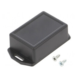 Carcasă universală 35x50x20mm cu lame de fixare | Electronic-mag.ro | Componente Electronice