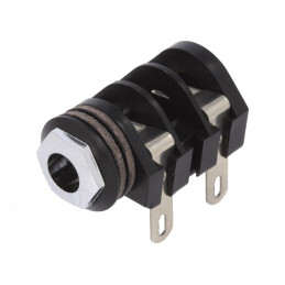 Soclu Jack 6,3mm Mono 2 Piste 90° Lipire | Electronic-mag.ro | Componente Electronice