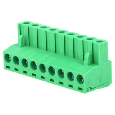 Regletă de Conexiuni Deconectabilă 5,08mm 9 Piste | Electronic-mag.ro | Componente Electronice
