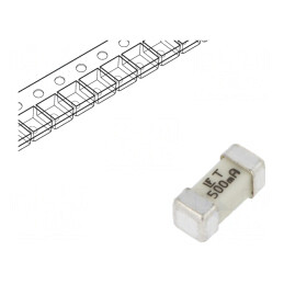 Siguranță Întârziere 500mA SMD 125V