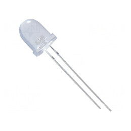 LED Albastru 8mm 1500mcd 35° 3.5-4V | Electronic-mag.ro | Componente Electronice
