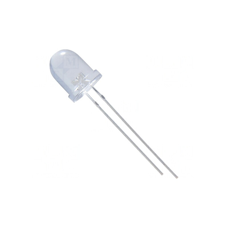 LED Albastru 8mm 1500mcd 35° 3.5-4V | Electronic-mag.ro | Componente Electronice