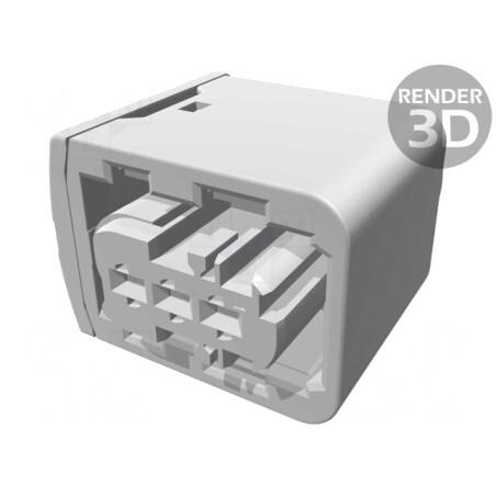 Conector Automotive Mamă 3 PIN Pe Cablu | Electronic-mag.ro | Componente Electronice