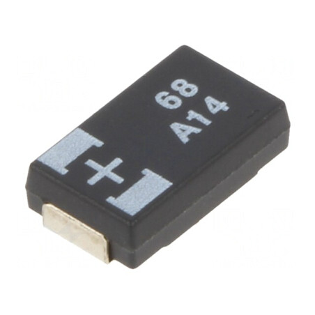 Condensator tantal-polimer 68uF 10V SMD | Electronic-mag.ro | Componente Electronice