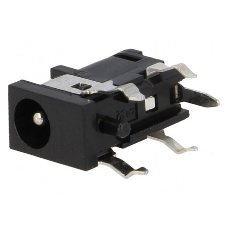 Conector Alimentare DC Tată 4/1,7mm PCB THT 2A 6,3V | Electronic-mag.ro | Componente Electronice