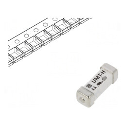 Siguranță întârziere 4A 277VAC 125VDC SMD ceramică | Electronic-mag.ro | Componente Electronice