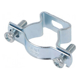 Colier cu şurub oţel zinc 20-25mm | Electronic-mag.ro | Componente Electronice