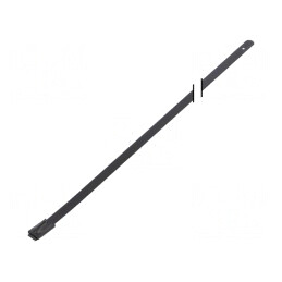 Colier de Strângere Negru 260mm x 12,7mm