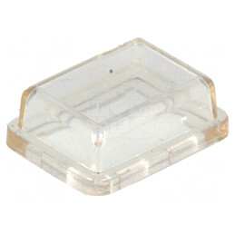 Capac Transparent 15x21mm pentru Accesorii | Electronic-mag.ro | Componente Electronice